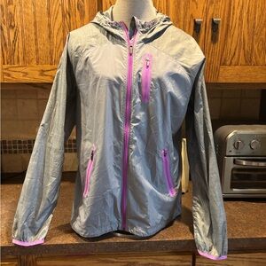 Under armour Jacket in Gray with Pink Highlights